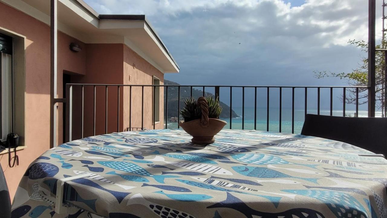 Appartement Ocean View Flat With Wi-Fi, Ac And Elevator To Town à Levanto Extérieur photo